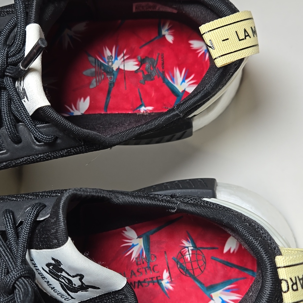 Adidas NMD_R1 Thebe Magugu Birds of Paradise Boost Sneaker 7.5 Fits 8 - Picture 7 of 11